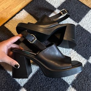 SOLD Platform sandals